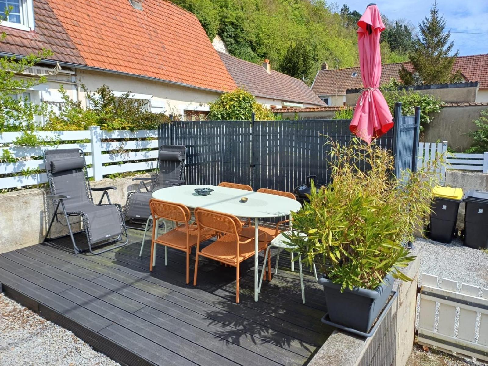 Agreable Maison 3* En Bord De Mer Dieppe Exteriér fotografie