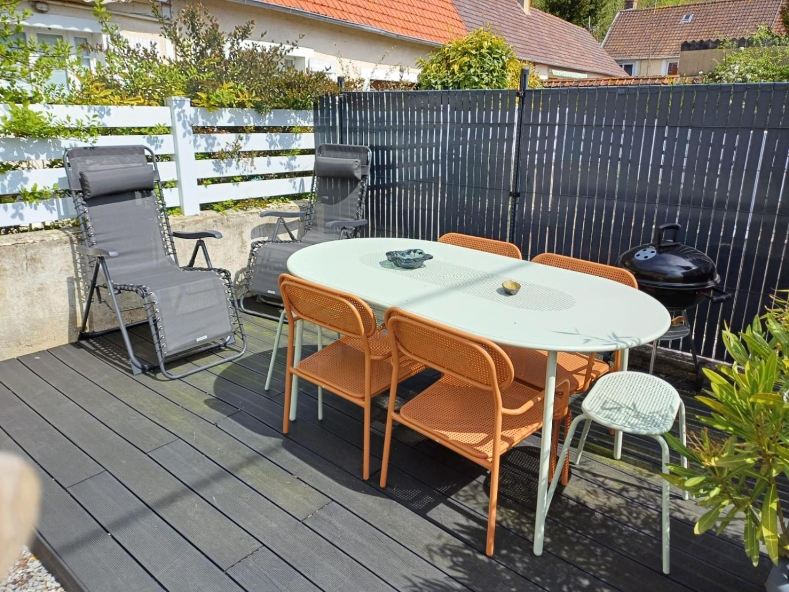 Agreable Maison 3* En Bord De Mer Dieppe Exteriér fotografie